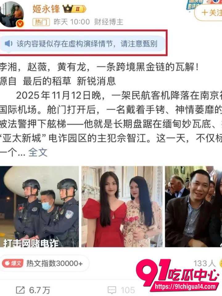 赵薇老公弟弟佘智江引渡回国7