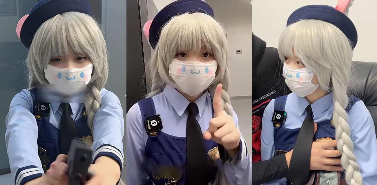 萝莉福利姬 嫩小兔 COS疯狂动物城兔子警官朱迪 勾引猛男被巨根狠插嫩穴 轻声娇喘诱人之际!