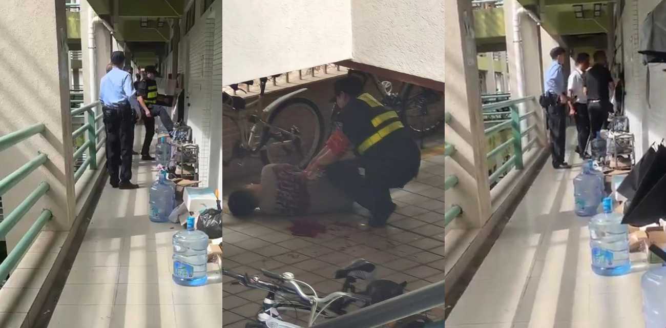广东工业大学棒球棒vs小刀 棒球哥血战全过程 凶手反锁宿舍内不敢出来