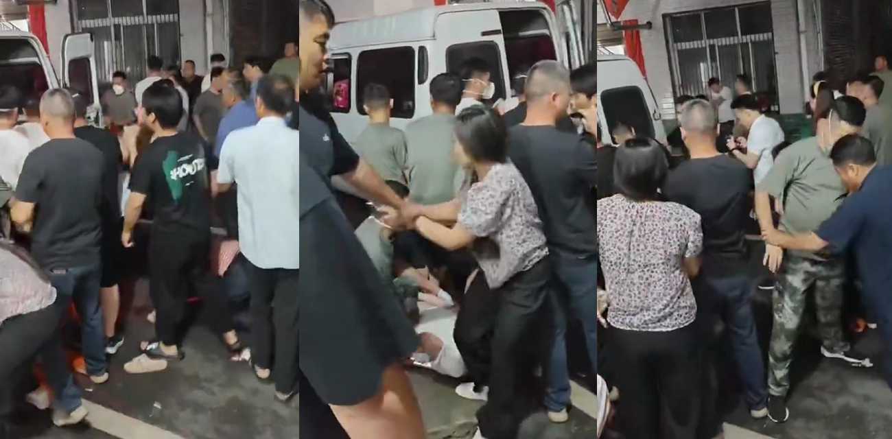 江西萍乡无证黑诊所 强行输液致45岁男子中暑丧命 家属哭诉求公道现场流出！