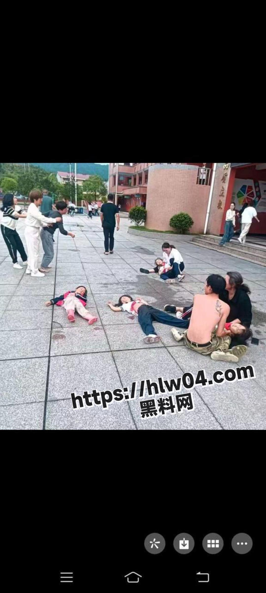 今日中午突发 江西鹰潭 文坊明德小学杀人事件 原视频曝光！
