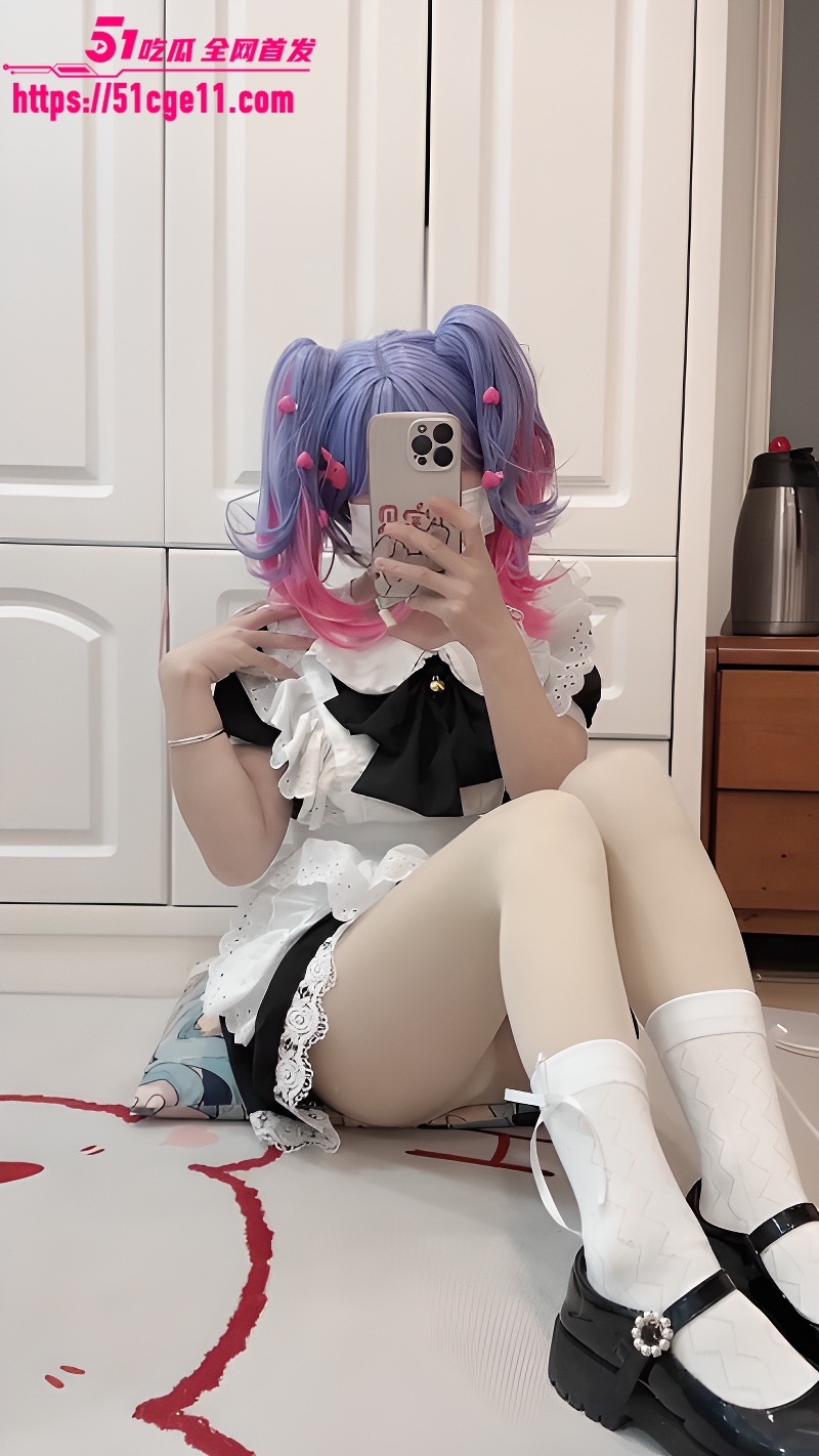 二次元少女琴喵Cos王者荣耀角色 1