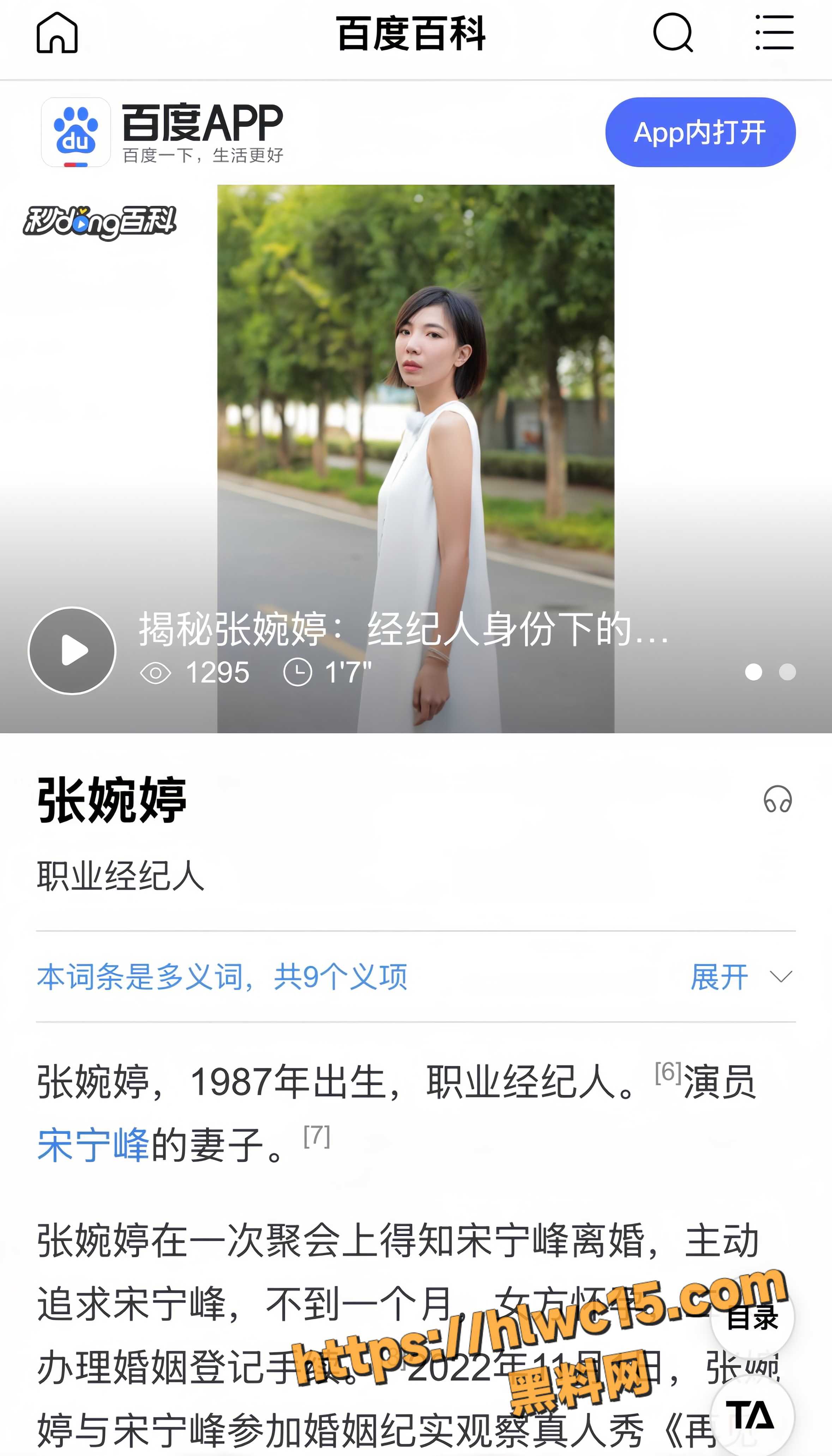 演员宋宁峰妻子 张婉婷 割腕事件炸出出轨丑闻 小三Q女士长文炮轰 三方公开对质上演撕逼大战