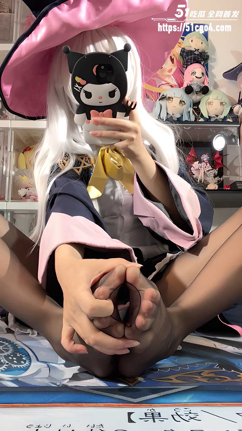 二次元福利姬 白栎Shirly cos魔女伊蕾娜 5