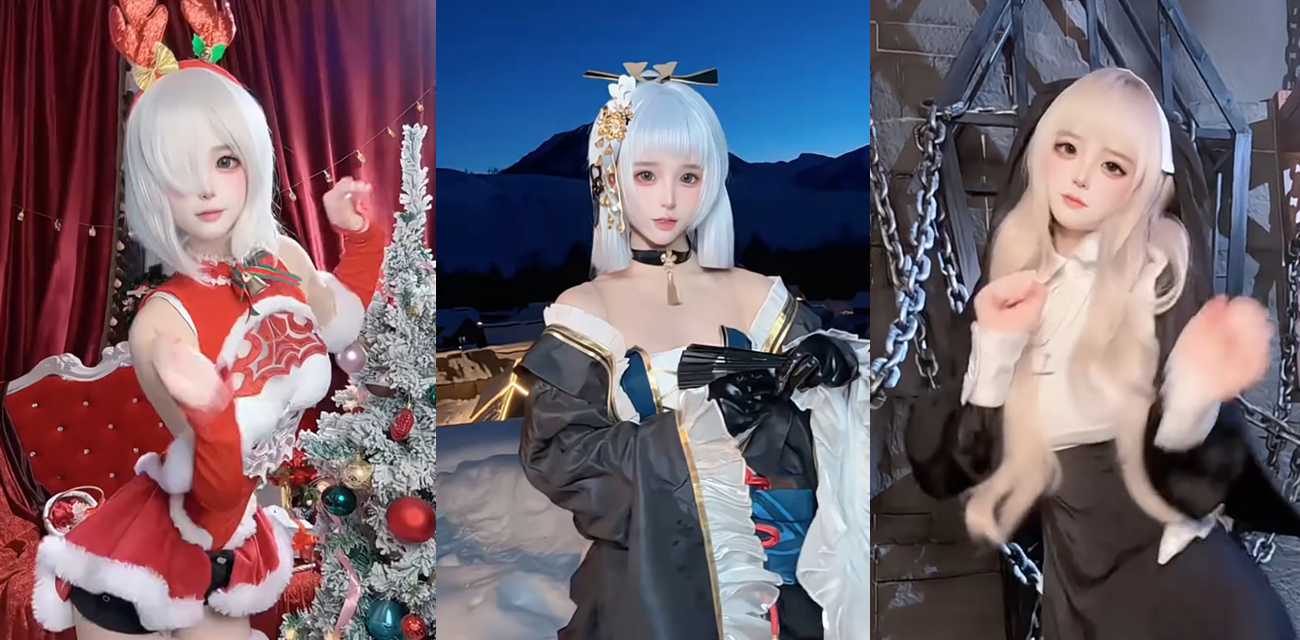 抖音二次元网红哈基咪 定制福利重磅流出 镜前展现完美身材极致色诱!