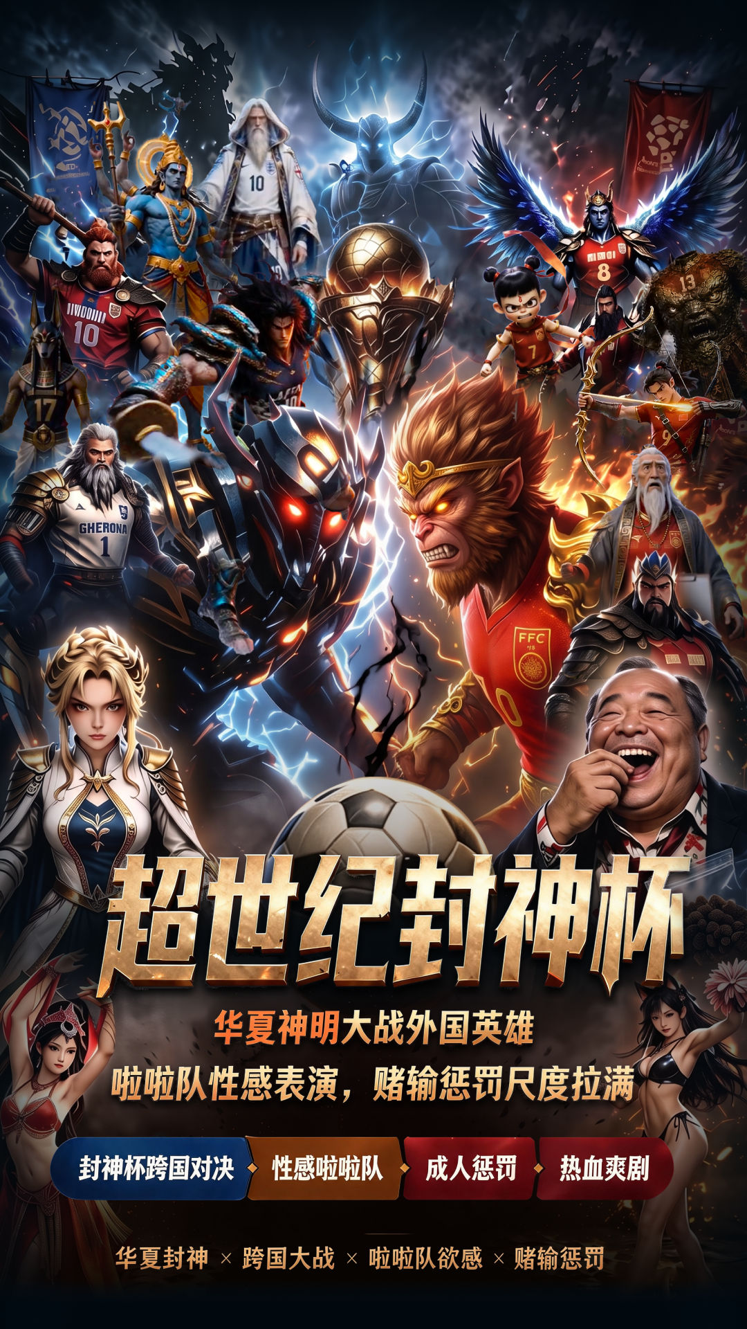 爆款跨国封神爽剧《超世纪封神杯》第9-10集 大结局重磅更新 封神杯决赛加终极成人惩罚