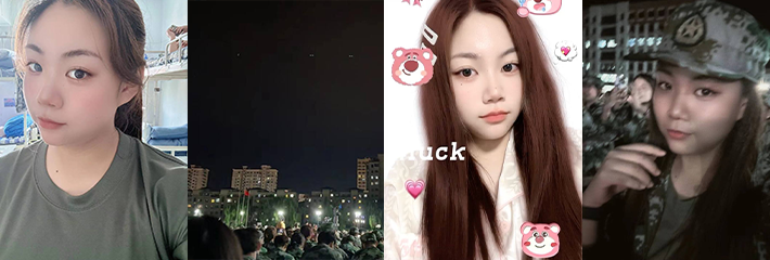 西北民族大学军训女学员激情热舞不慎导致两颗巨乳露出！就算露奶跳也要跳完舞蹈！多角度全网最全版本！