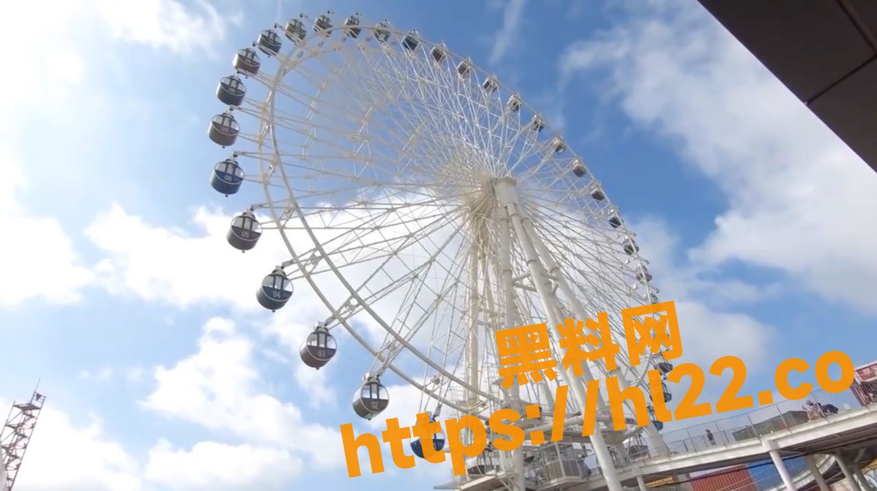 台湾小马出门郊游记，在摩天轮上亲吻算什么？直接在摩天轮上舔鸡啊！！！