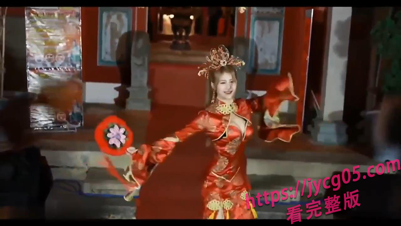 同安进香阵头颜值逆天！庙会达人直击美女助阵罕见场面！ 配图7