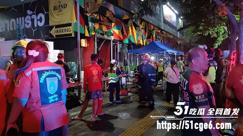 泰国曼谷拉泡绒啤酒酒吧火灾事件07
