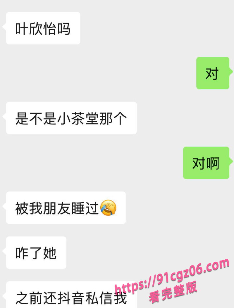 福建泉州精神小妹叶欣怡出轨霸凌5素材水印版