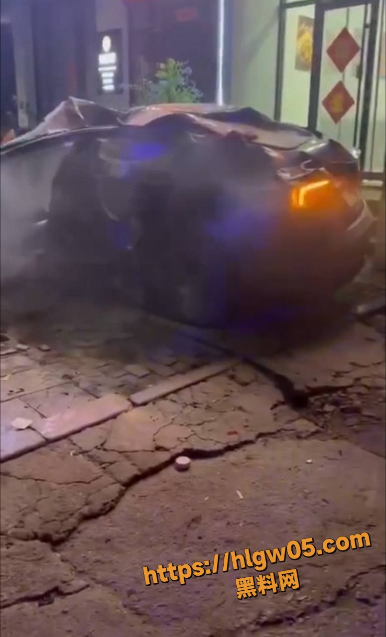 山东潍坊车祸视频曝光！飞车事故车辆全毁触目惊心，车辆全毁视频曝光