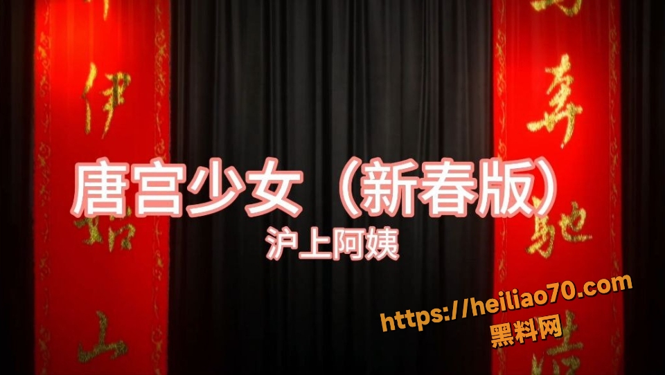 黑料神曲 唐宫少女新春版 色情歌曲发布 无数鸡巴对准少女嫩穴开始抽插