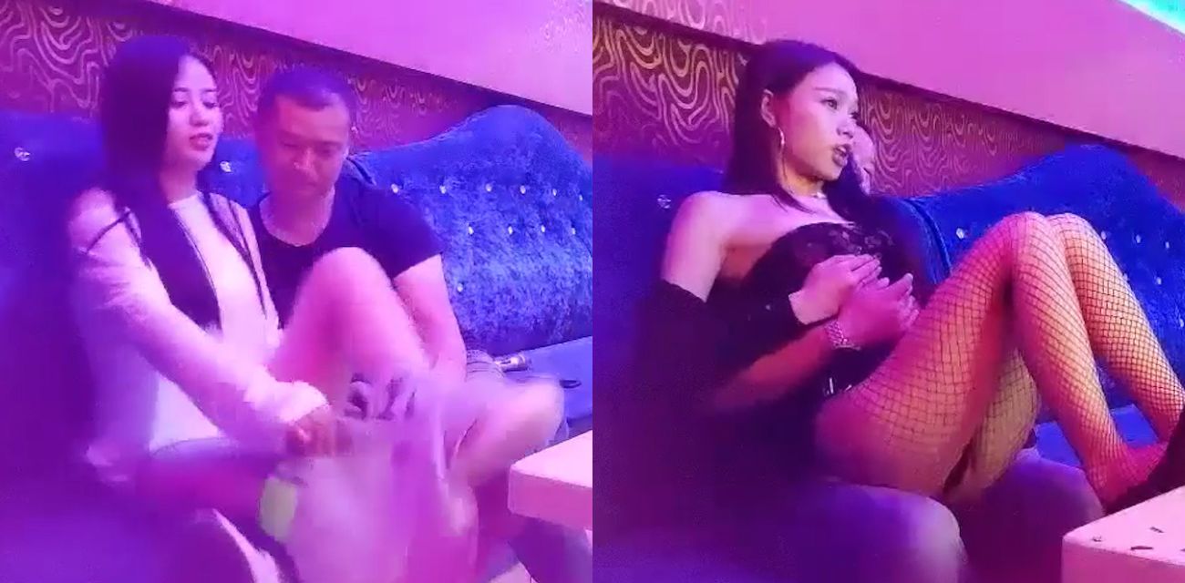 歌厅探花真实约啪两场完整流出黑丝渔网袜美女包厢内被狂干 白衣美女扣逼特写一晚两次爽极了!
