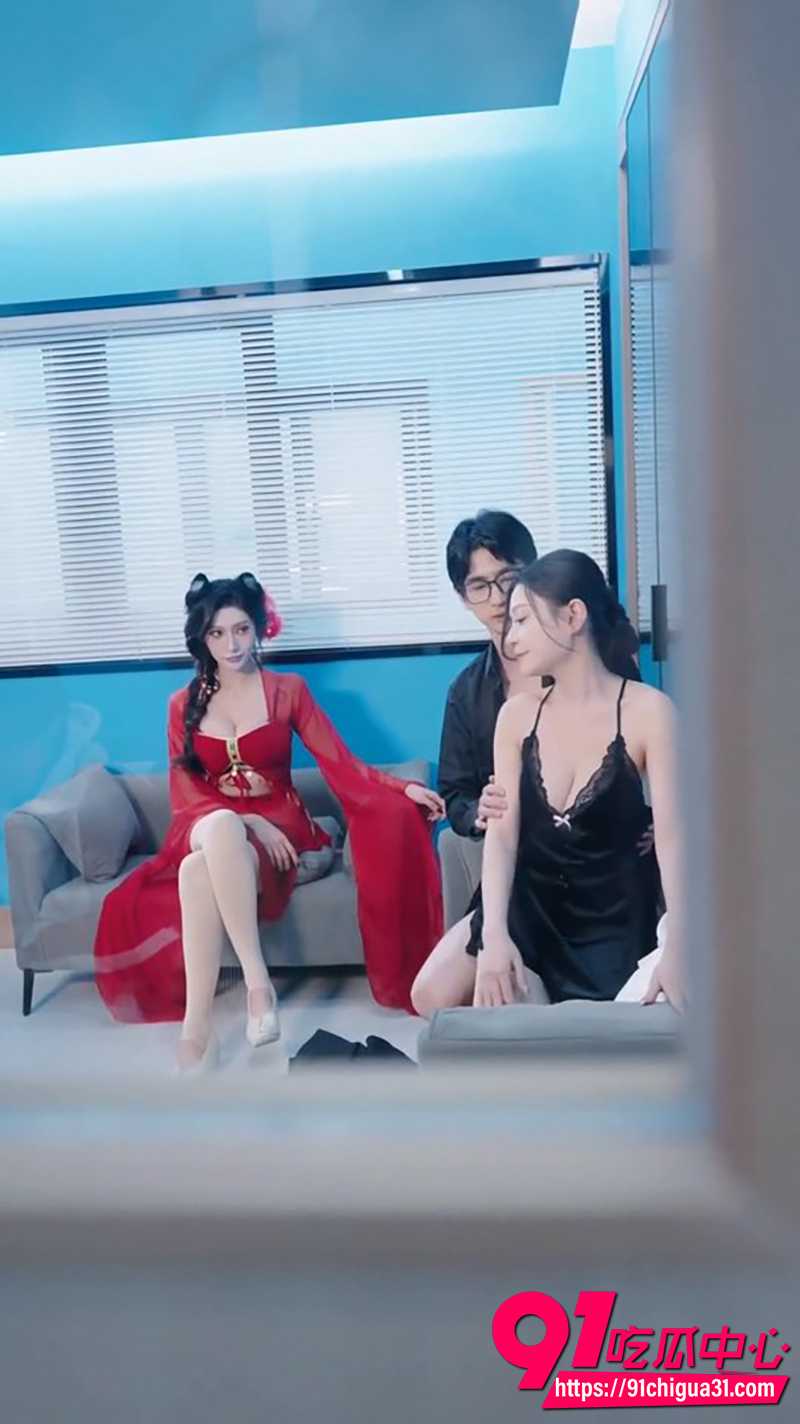 每日擦边短剧 医院夜班狐仙红衣魅惑吸精 普通打工仔反杀狂干狐妖护士!